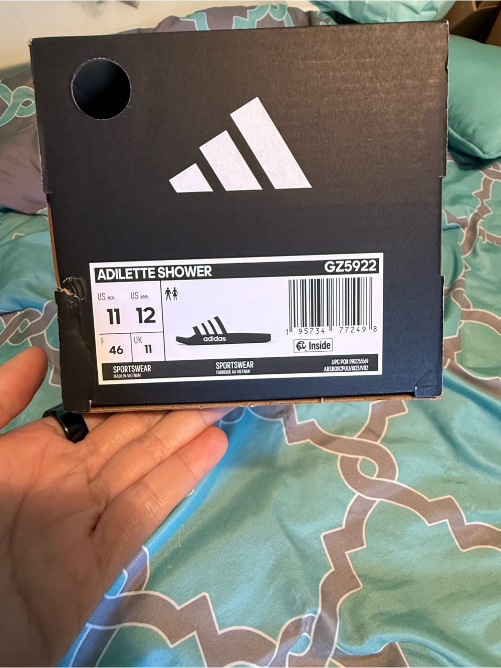 NWT Adidas slides